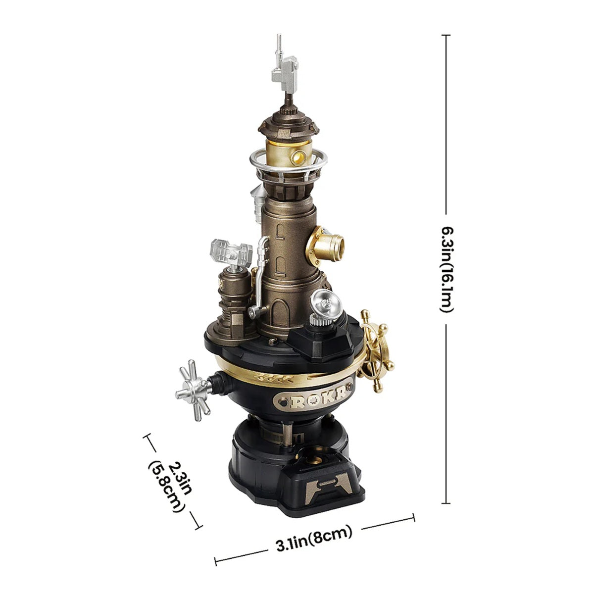 ROKR - Navi Lighthouse Mechanical 3D Puzzle