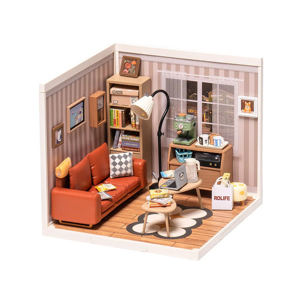 Rolife - Cozy Living Lounge Super Creator Miniature House DW007
