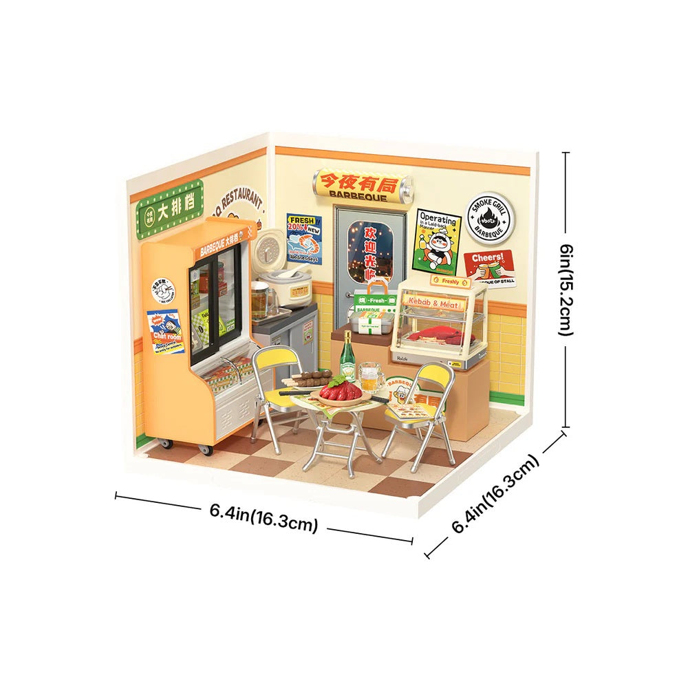 Night Out Food Stall, DIY Miniature House