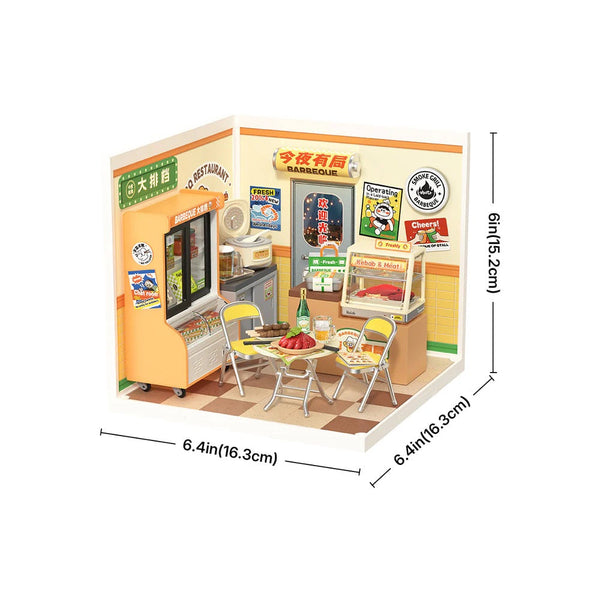 Night Out Food Stall, DIY Miniature House