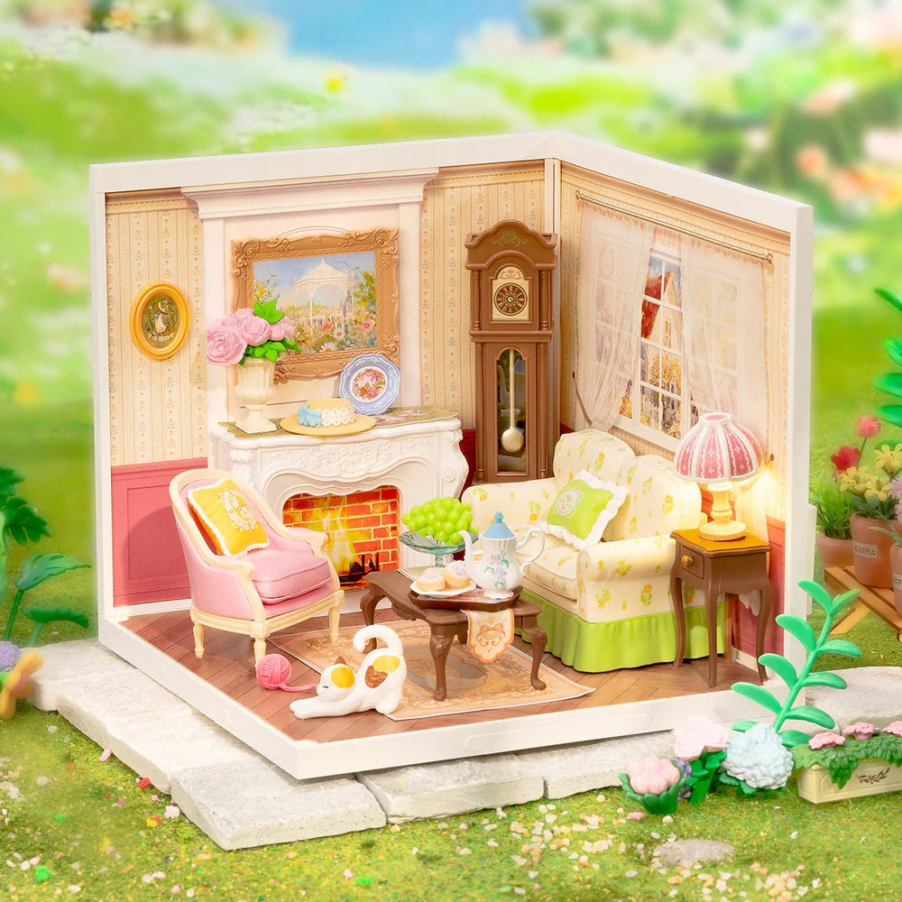 Holiday Tea Time, DIY Miniature House