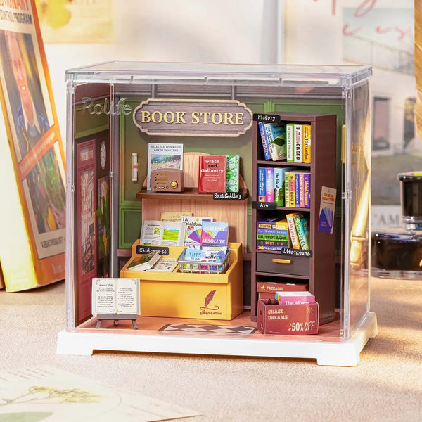 Memory Book Store, DIY Miniature House