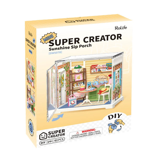 Sunshine Sip Porch, DIY Miniature House