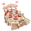 ROKR - Tilt-A-Whirl DIY Music Box 3D Wooden Puzzle EA04