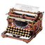 Mechanical Typewriter Wooden 3D Puzzle, Magic Version