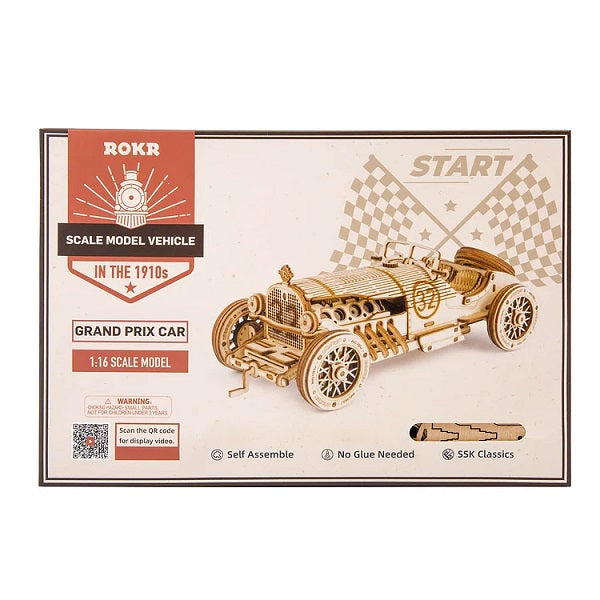 Robotime - Scale Model Vehicles; V8 Grand Prix Car