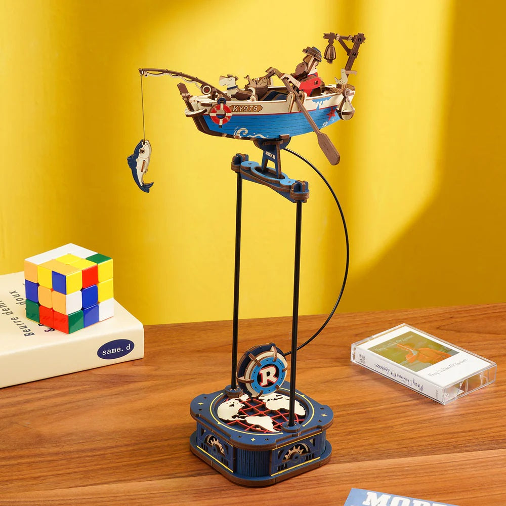 Robotime - Ocean Fisher Scale Model Vehicle