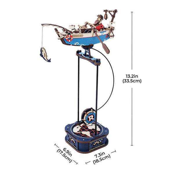 Robotime - Ocean Fisher Scale Model Vehicle