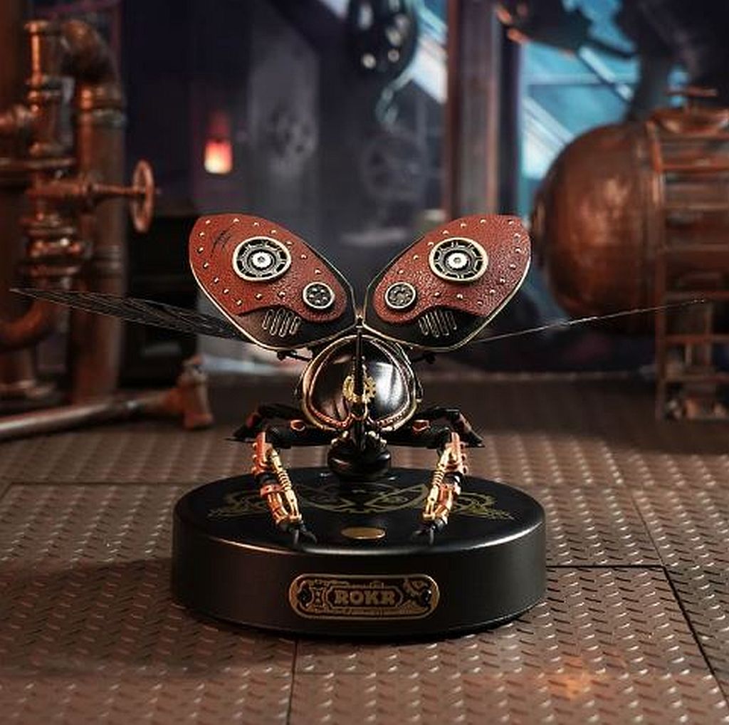 ROKR-Robotime - Mechanical Age; Rhinoceros Beetle