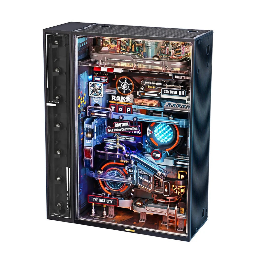 Robotime-ROKR - The Last City Marble Run Mechanical 3D Puzzle Main image
