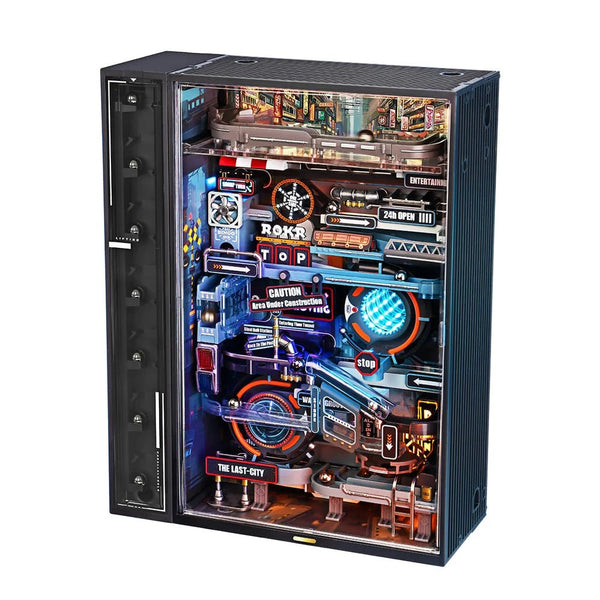 Robotime-ROKR - The Last City Marble Run Mechanical 3D Puzzle