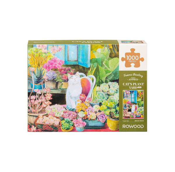 Cat's Plant Yard Joypiece 1000 pc Puzzle
