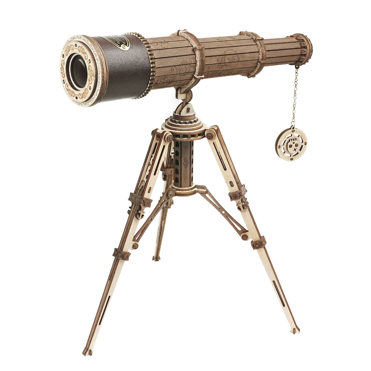 Robotime - Mechanical Wood Models; Monocular Telescope