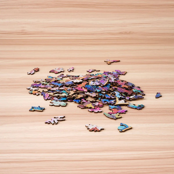 Rowood Mystic Mandala Flower 200pc Wooden Jigsaw Puzzle