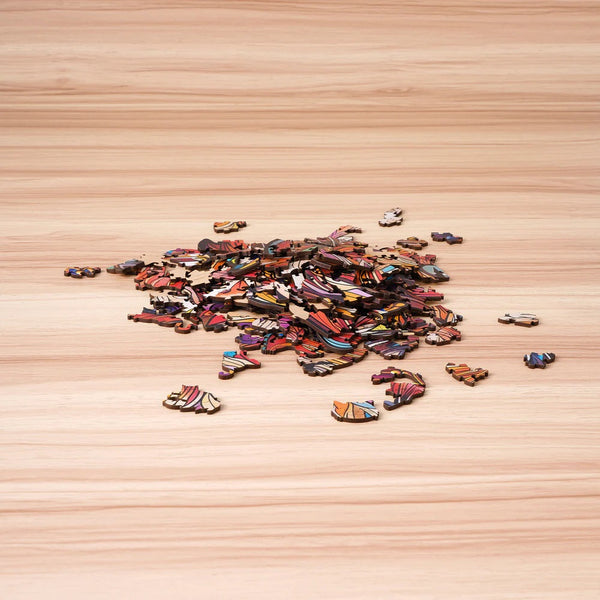 Rowood  - Cat King 200pc Wooden Jigsaw Puzzle