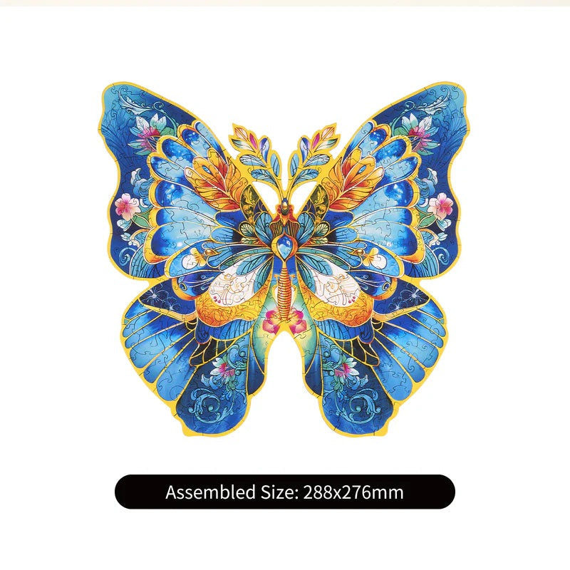 Rowood - Morpho Helena Butterfly 200pc Wooden Jigsaw Puzzle