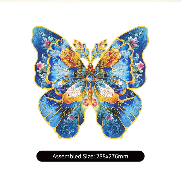 Rowood - Morpho Helena Butterfly 200pc Wooden Jigsaw Puzzle