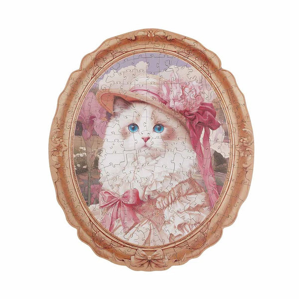 Rowood - Springtime Kitty 200-Piece Wooden Jigsaw Puzzle