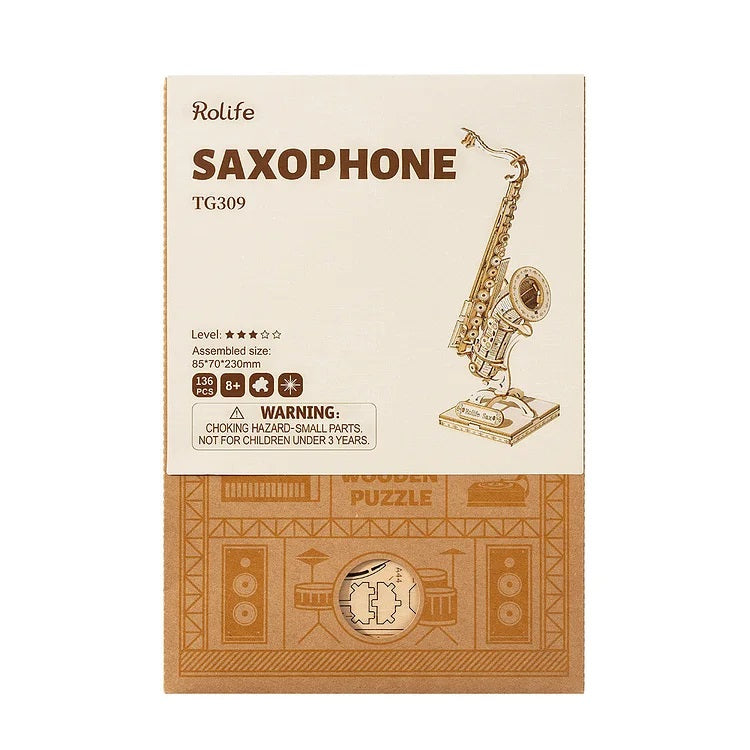Robotime - Musical Instruments; Saxophone