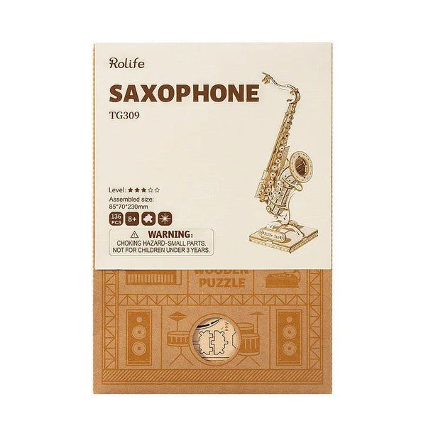 Robotime - Musical Instruments; Saxophone
