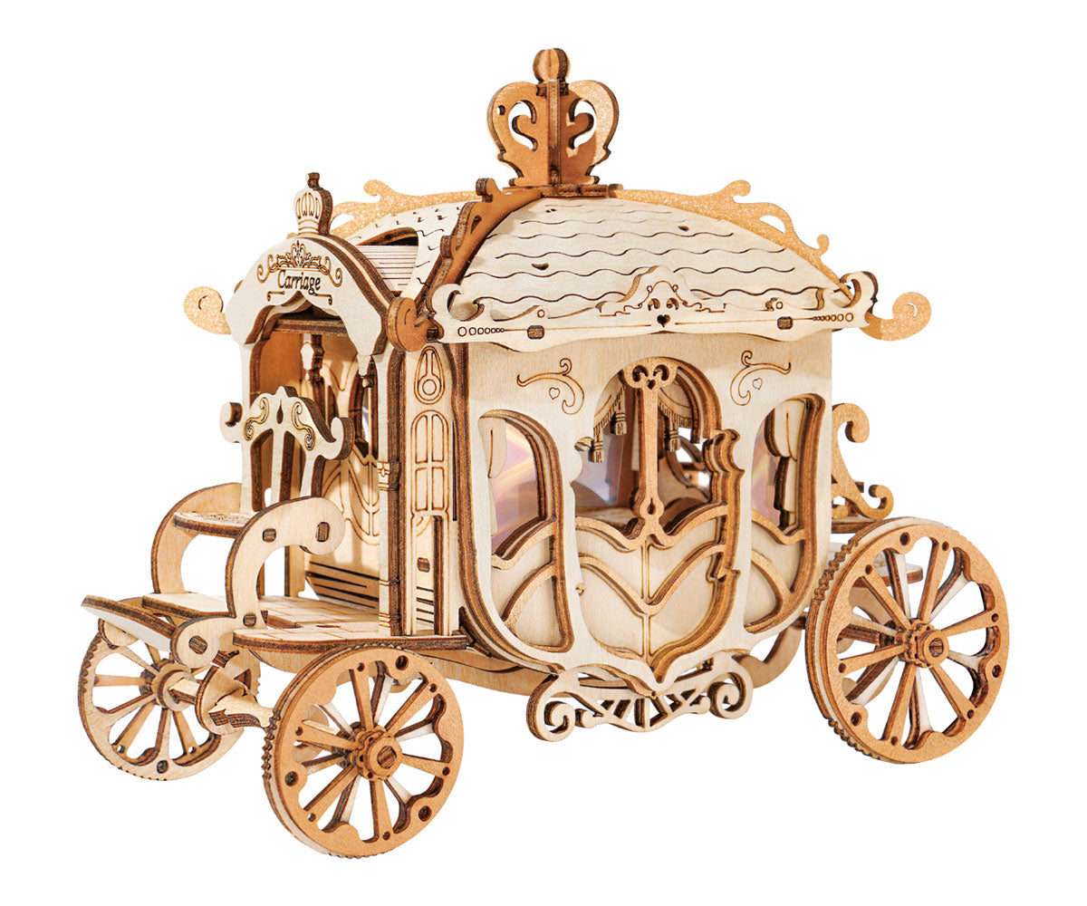 Robotime - Classic 3D Wood Puzzles; Carriage