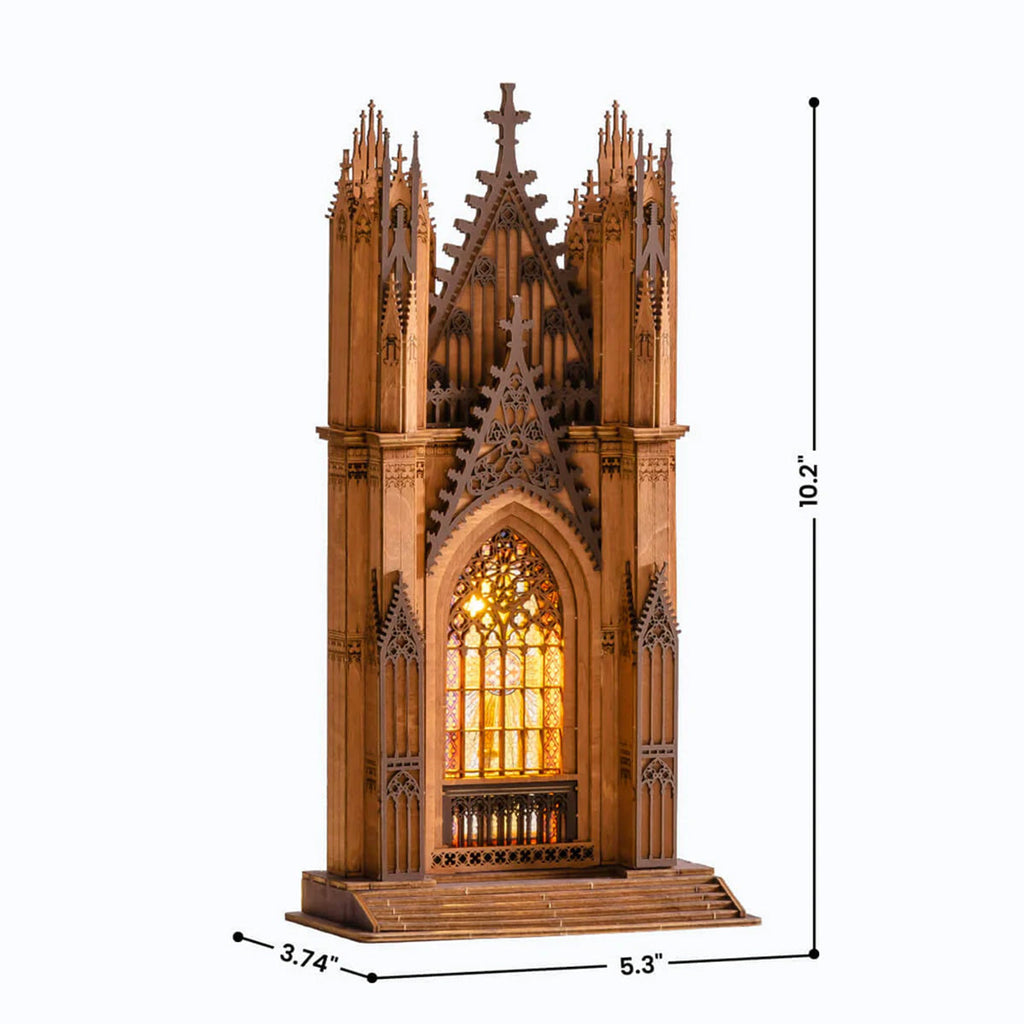 Rose Window Twin Tower Cathedral