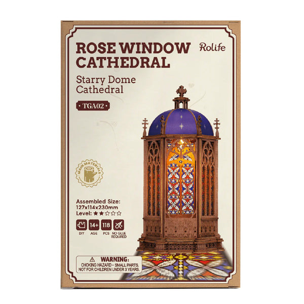 Rose Window Starry Dome Cathedral