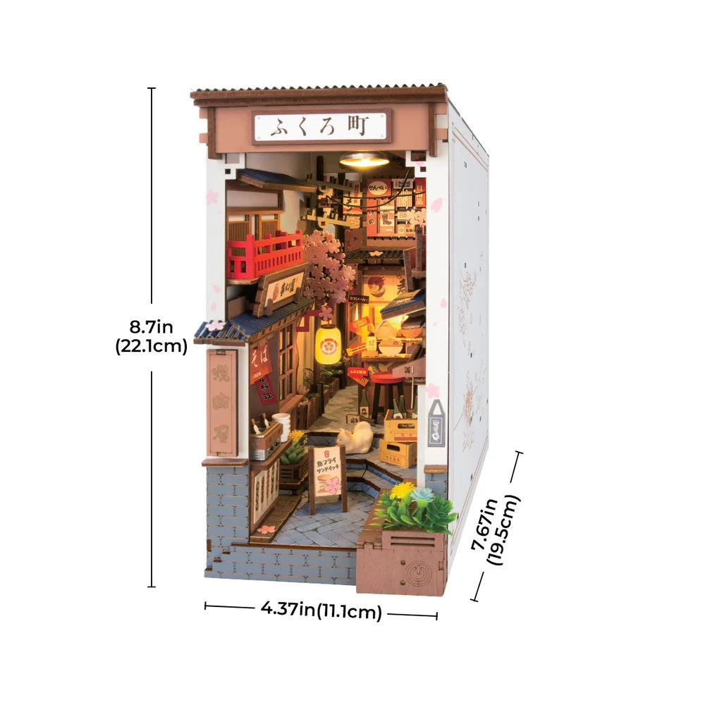 Rolife - Sakura Wine Alley DIY Book Nook TGB11