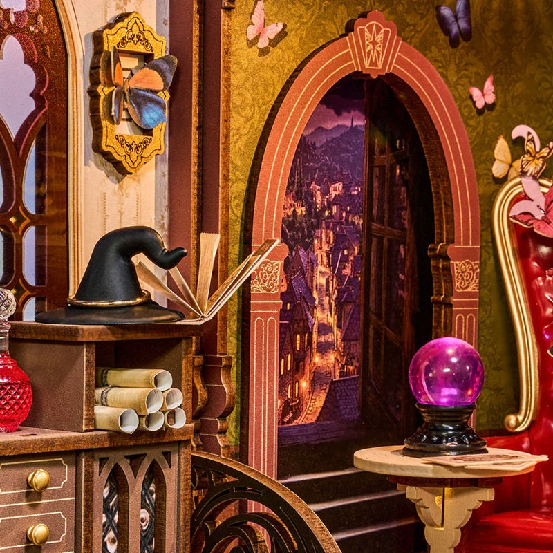 Rolife Magic Fantasy Corner DIY Book Nook Shelf Insert