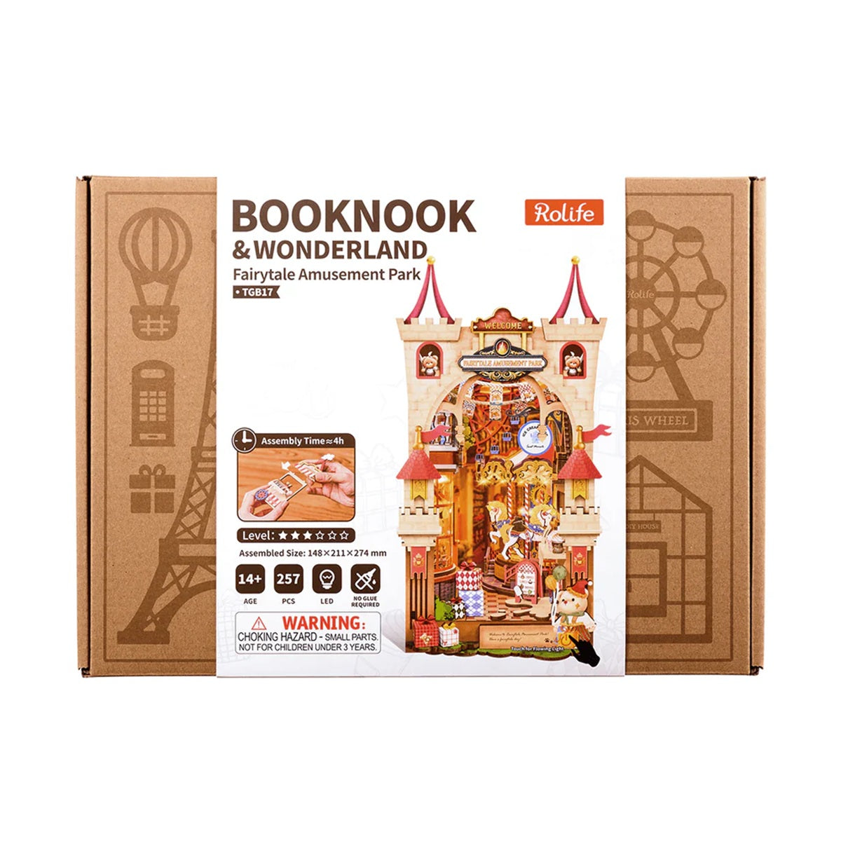 Fairytale Amusement Park DIY Book Nook