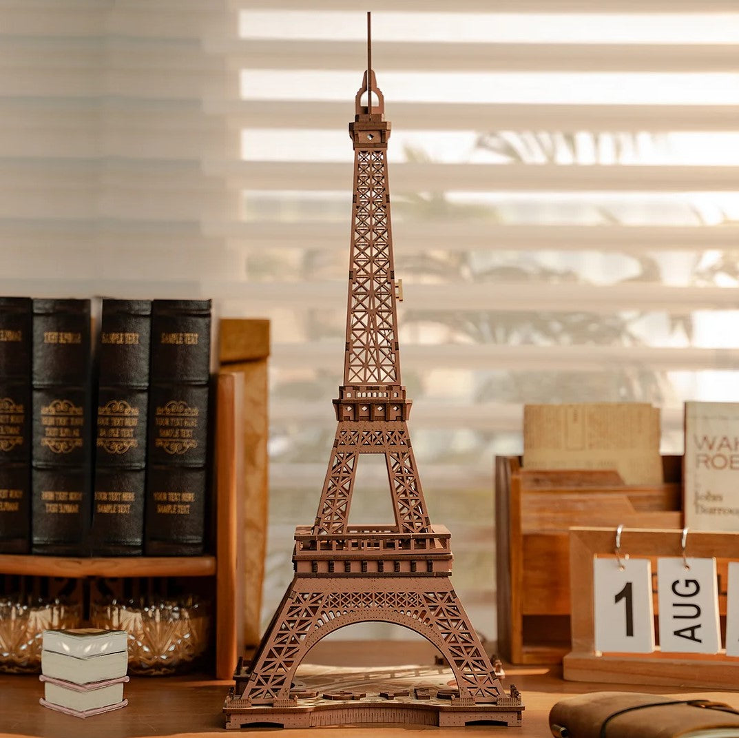 Robotime - Night of the Eiffel Tower 3D Wooden Puzzle