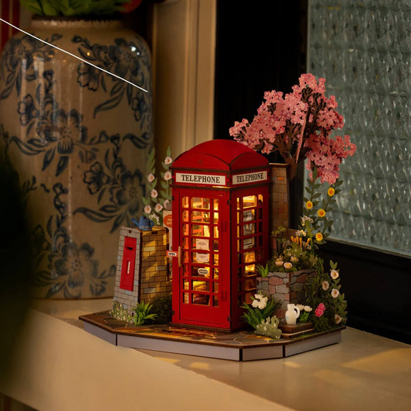 Blossom Book Booth 3D Wood Puzzles