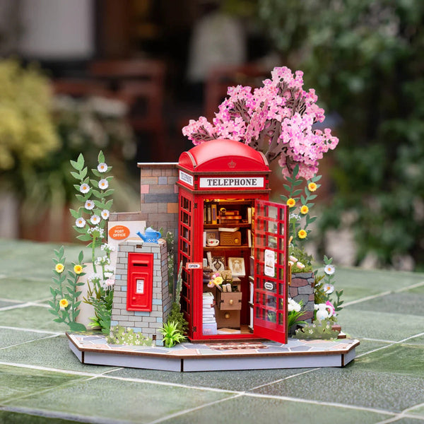 Blossom Book Booth 3D Wood Puzzles