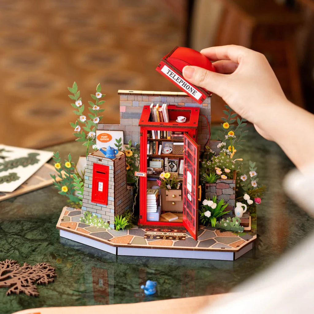 Blossom Book Booth 3D Wood Puzzles
