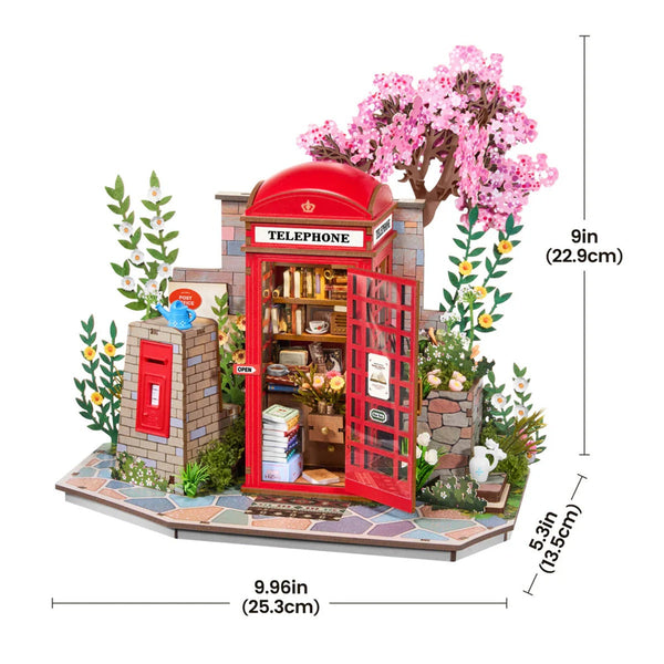Blossom Book Booth 3D Wood Puzzles