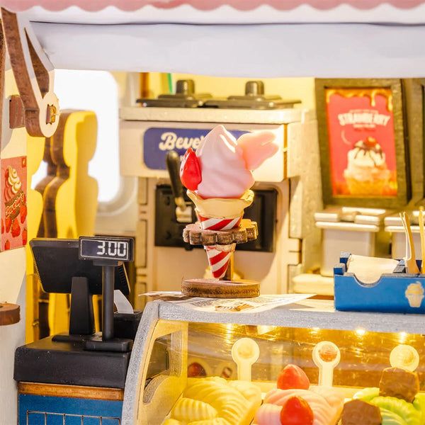 Beverly's Ice Cream Truck 3D Wood Puzzle
