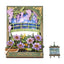 Glittering Water Lily Wall Art 3D Wooden Puzzle