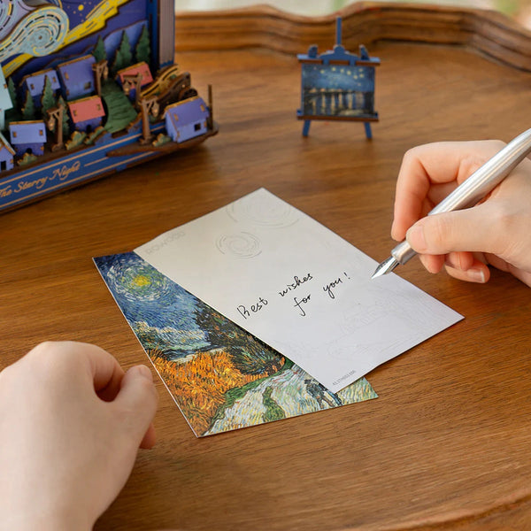The Starry Night Wall Art 3D Wooden Puzzle