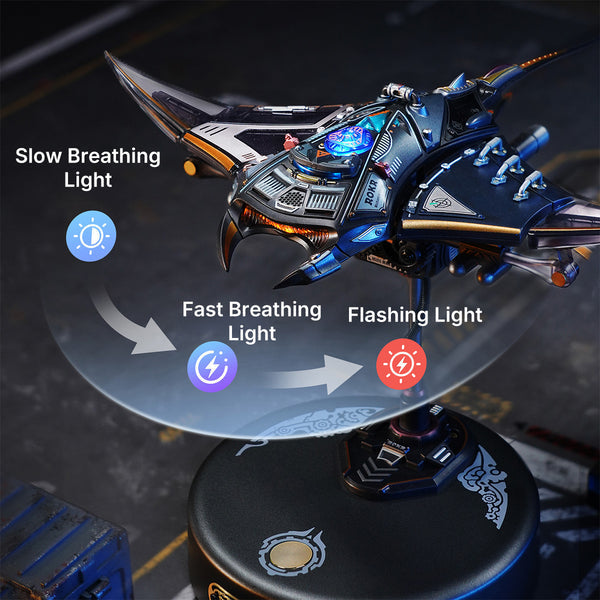 ROKR-Robotime - Manta Ray Mechanical 3D Puzzle Kit