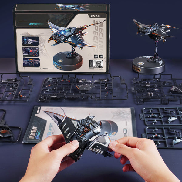 ROKR-Robotime - Manta Ray Mechanical 3D Puzzle Kit