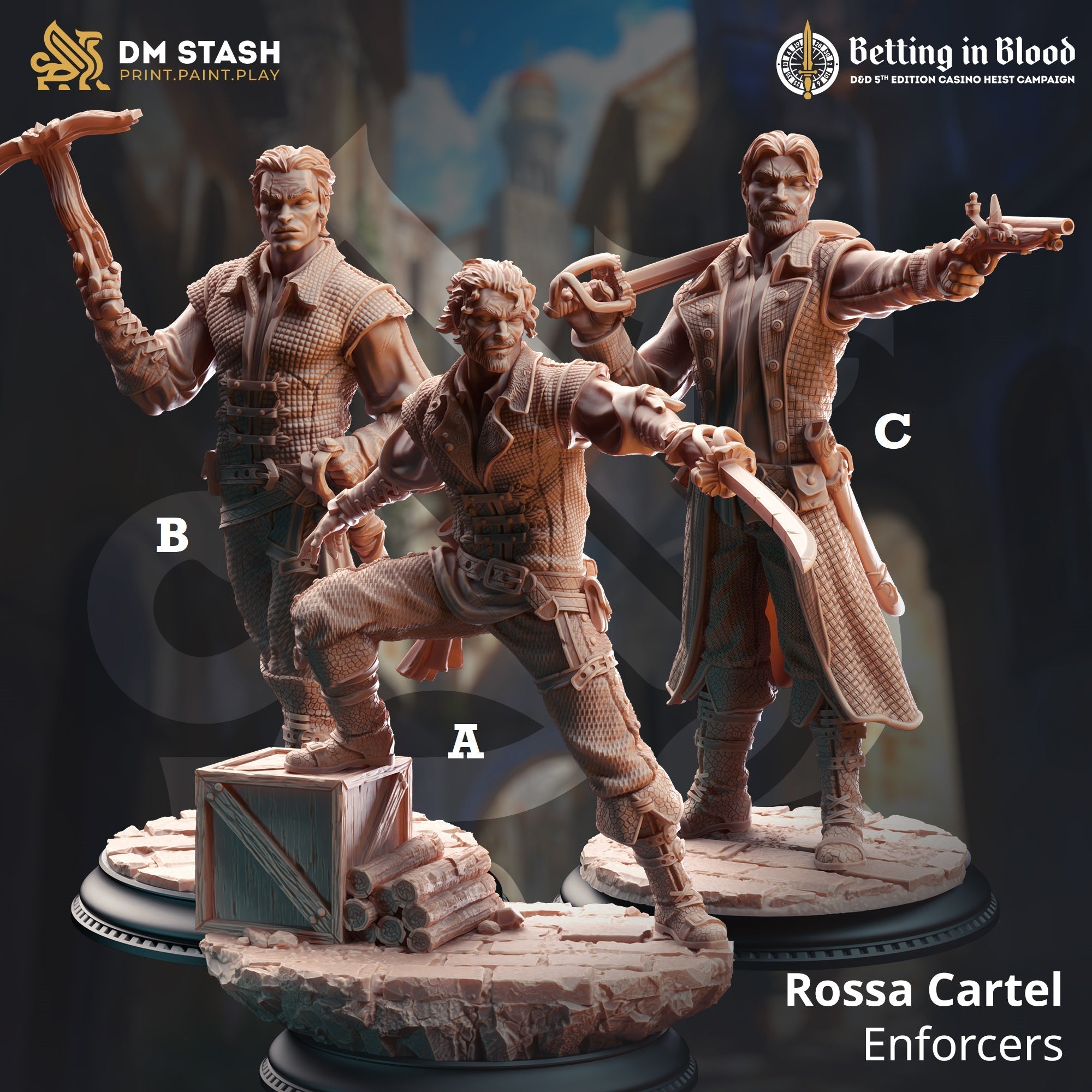 Rossa Cartel Enforcers (Male Human Fighters) Main image