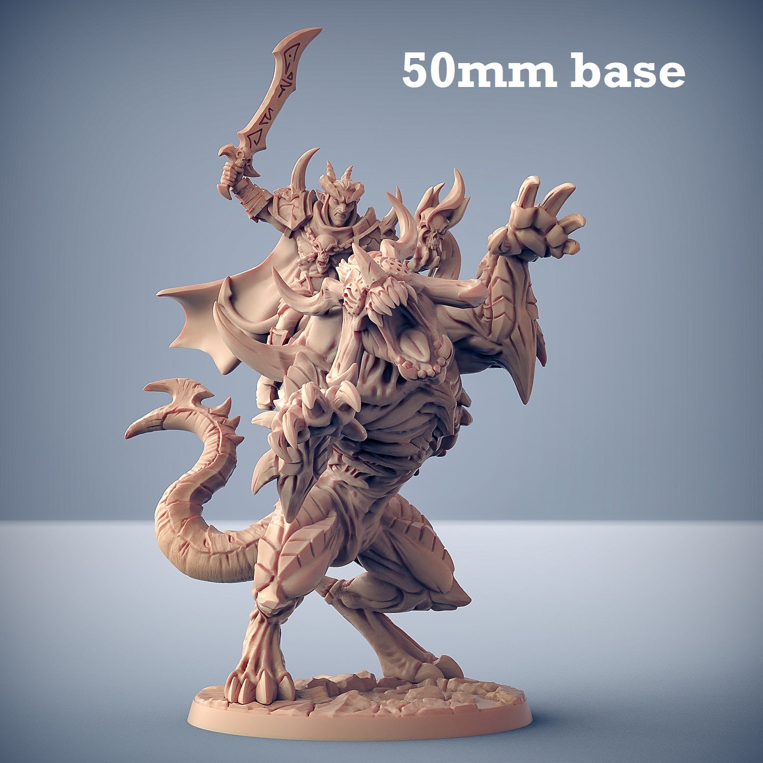 Rourazaak, the Infernal (Demon Beast, With or Without Rider)