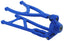 REVO TRUE-TRACK REAR A-ARM BLUE