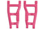 Rear A-Arms, Pink, for Traxxas Slash 2wd