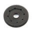 62T MOD HARD BLK STEEL SPUR LOSI 8IGHT