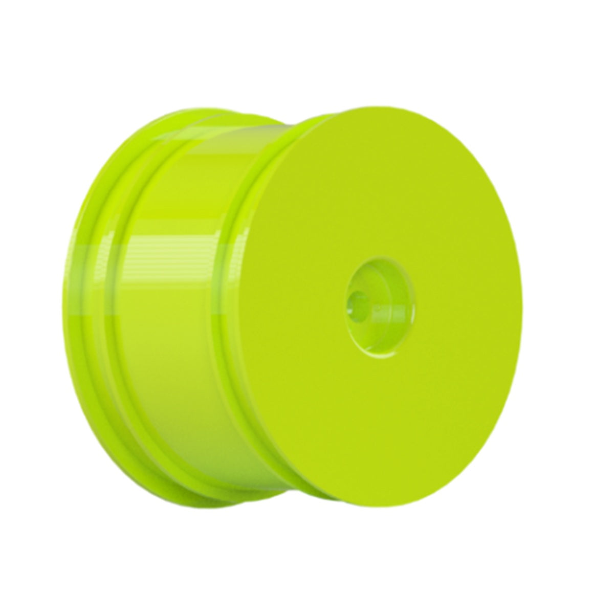 2.2" 12mm Hex 1/10 Rear Buggy Wheels (Yellow) (2)