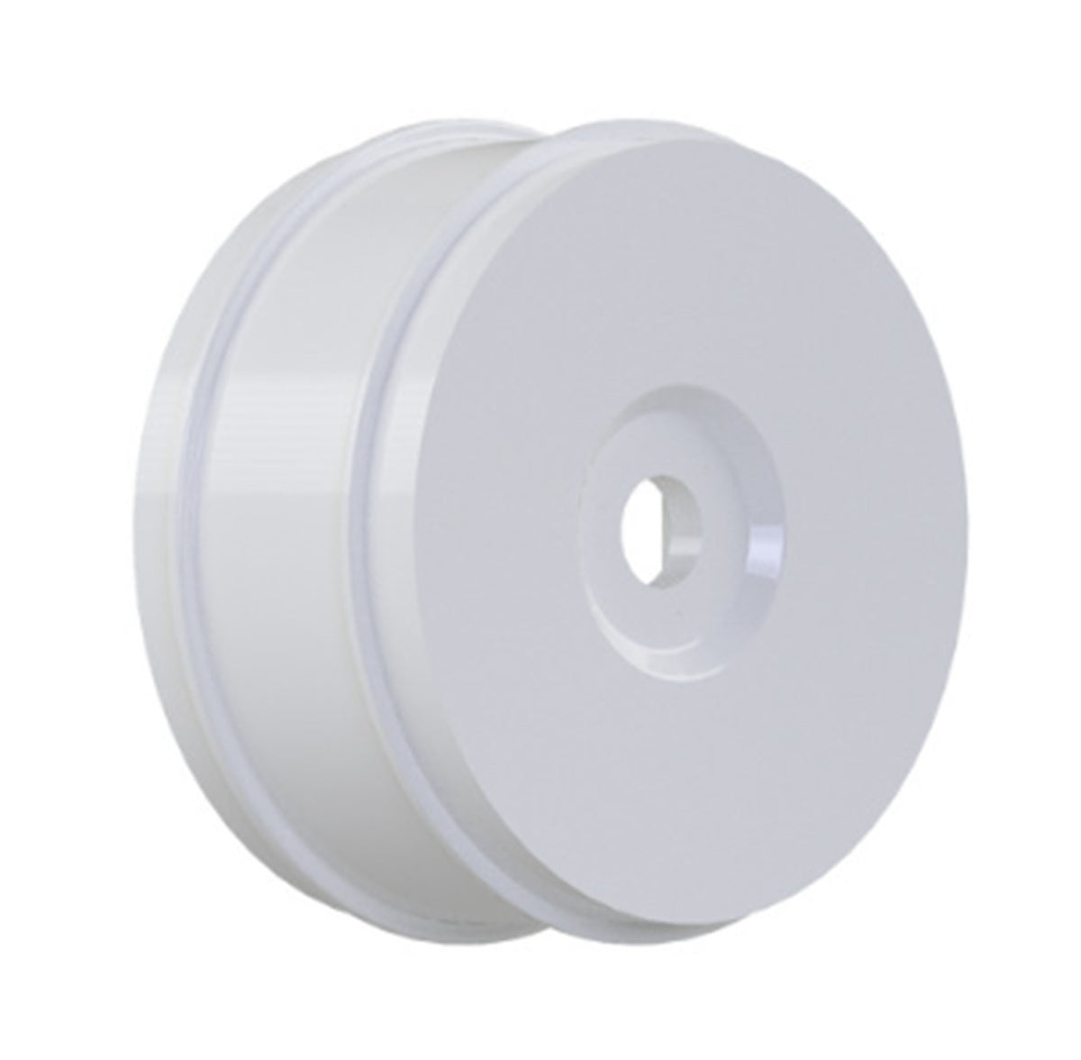 1/8 Buggy Wheel, White (4 pcs)