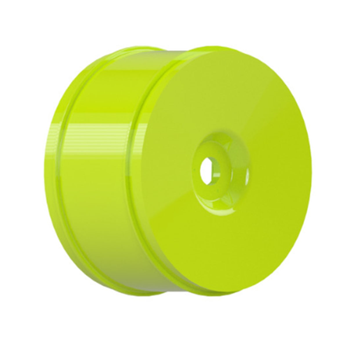 1/8 17mm Hex Truggy Wheels (4) (Yellow)