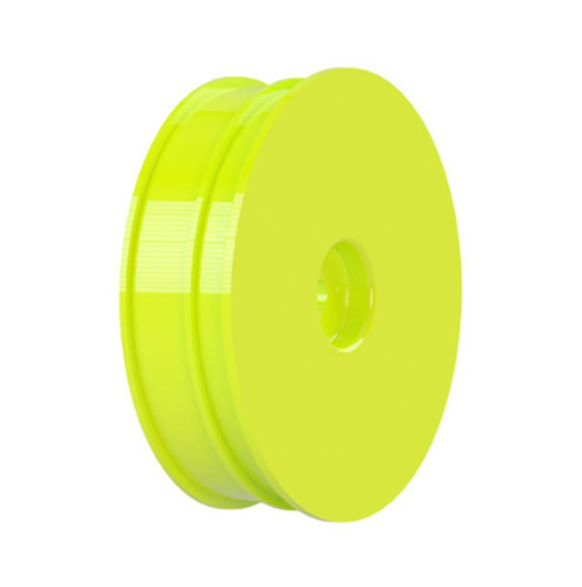 Slim 2WD 12mm Hex 1/10 Front Carpet Buggy Wheel (Yellow)