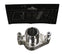 BlackWorks Racing Upper Coolant Neck B16A w/ -16 AN fitting